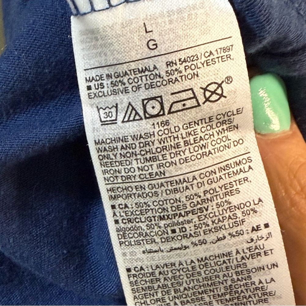 Old Navy Navy Blue Character Graphic Tee - Picture 7 of 7